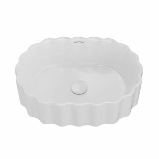 Раковина накладная Kerama Marazzi ArtBasin Conchiglia CC.wb.50\WHT 50 см белый